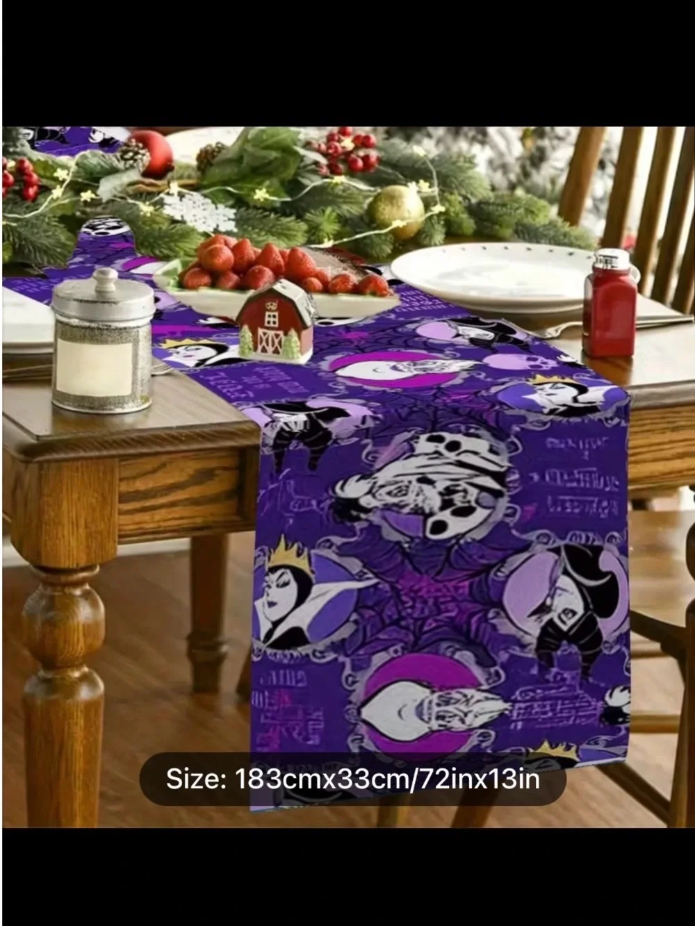 Villains Table Runner